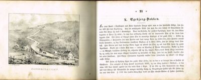 Norge, fremstillet i lithographerede Billeder efter Naturen Af ... Landskabsmaler. (Billederne ere ledsagede med beskrivende Text). Første - Andet Bind. (photo 4)