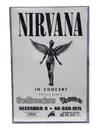 1993 Nirvana "In Utero" Concert Poster