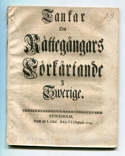 Tankar om rättegångars förkårtande i Swerige.