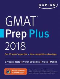 GMAT Premier 2018 with 6 Practice Tests : Online + Book + Videos + Mobile