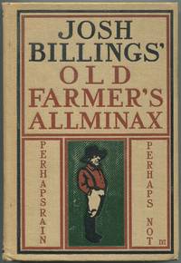 cover of Josh Billings' Old Farmer's Allminax 1870-1879 with Comic Illustrations