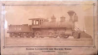 image of 'Rogers Locomotive and Machine Works, Paterson, New Jersey.' Large Albumen photograph on printed card, of a St. Paul, Minneapolis & Manitoba Railway Company Engine