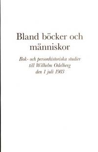 Bland böcker och människor. Bok- och…