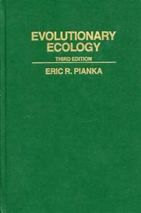 Evolutionary Ecology.