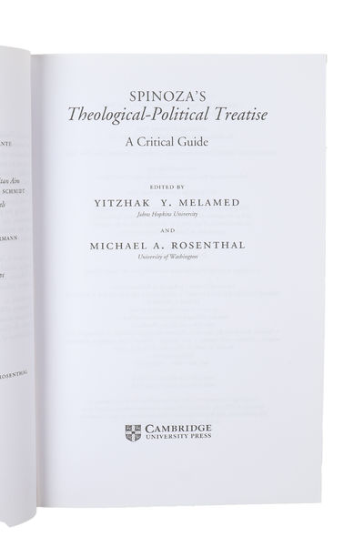 Spinoza's Theological-Political Treatise. A Critical Guide. (photo 2)