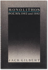 image of Monolithos: Poems, 1962 and 1982.