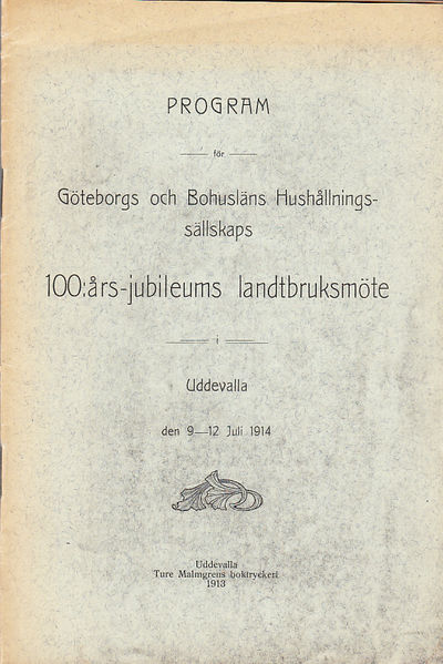 Program för Göteborgs och Bohusläns…