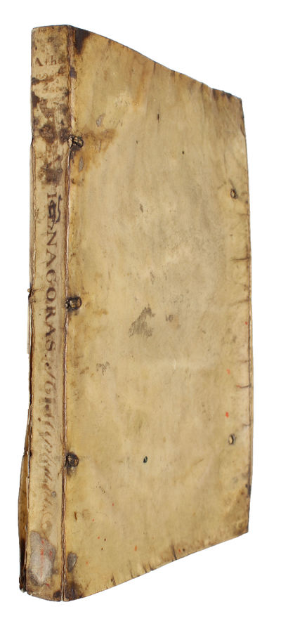 [Apologia peri Christianon ] ; Athenagoru Athenaiu philosophu Christianu apologia peri Christianon (Greek). Athenagorae Athenie[n]sis philosophi Christiani apologia pro Christianis, ad imperatores Antonionum & Commodum. Ejusdem, De resurrectione mortu... - [THE FIRST PHILOSOPHICAL DEFENCE OF CHRISTIANITY] (photo 3)