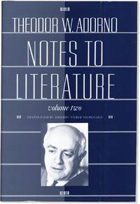 Notes To Literature. Volume Two