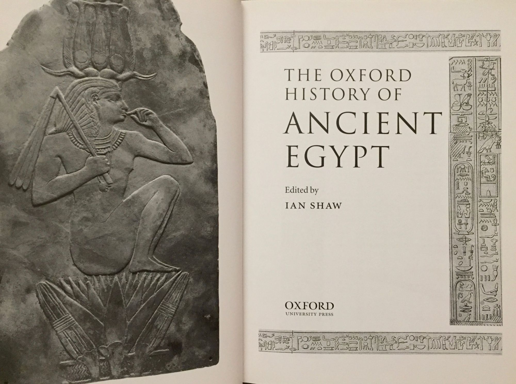 The Oxford history of Ancient Egypt by SHAW Ian | Biblio