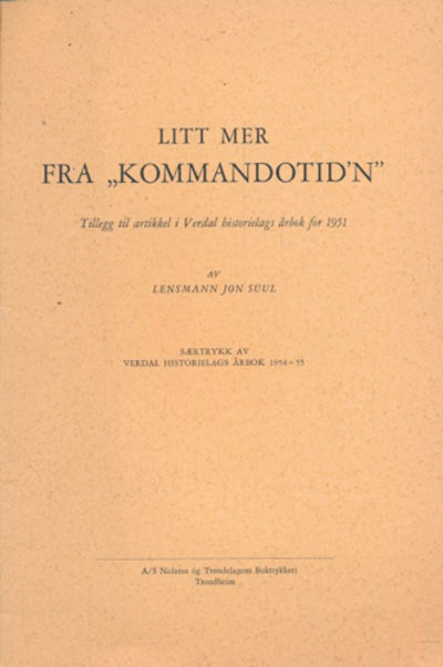Litt mer fra 