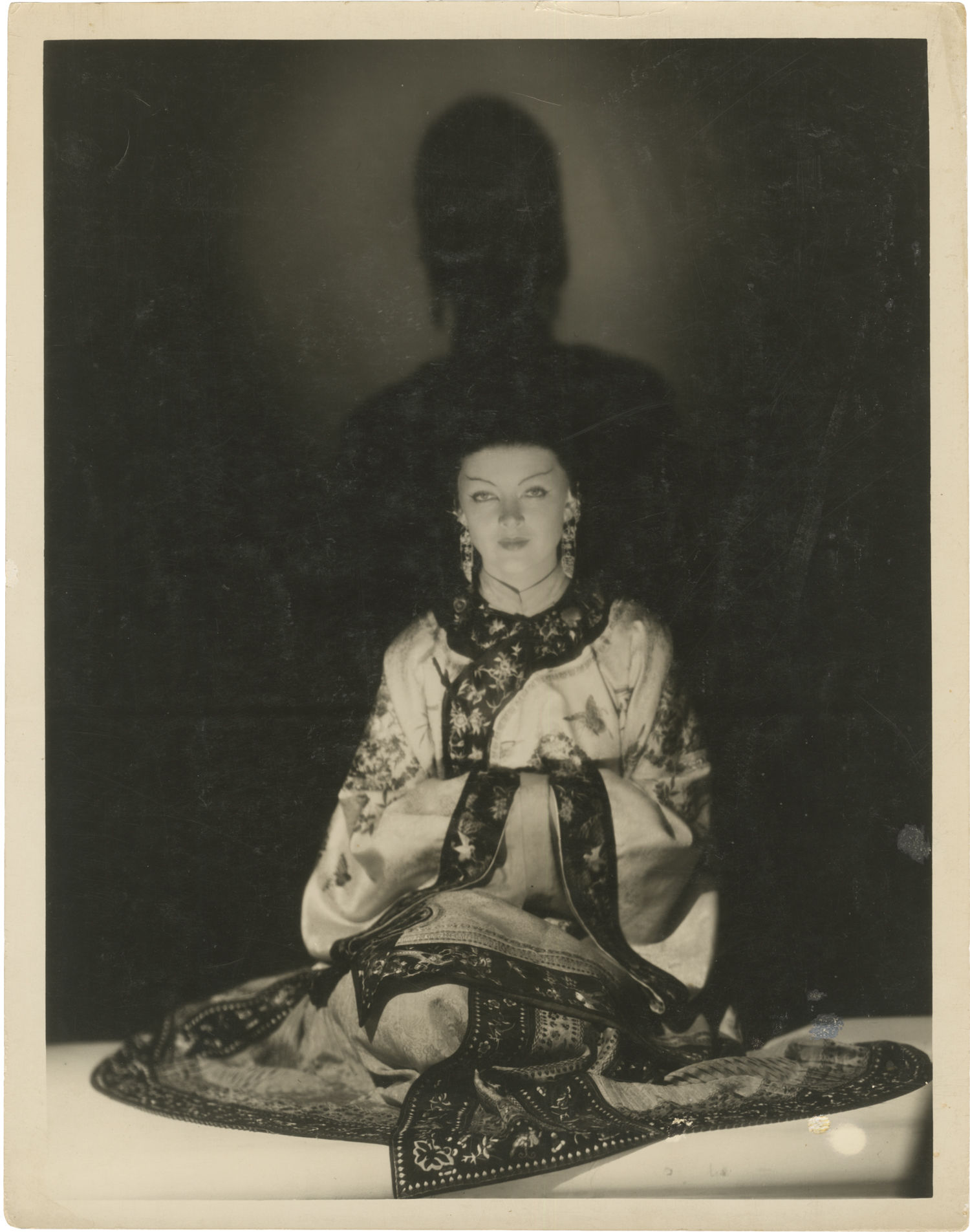 The Mask of Fu Manchu (Original oversize reference photograph of Myrna