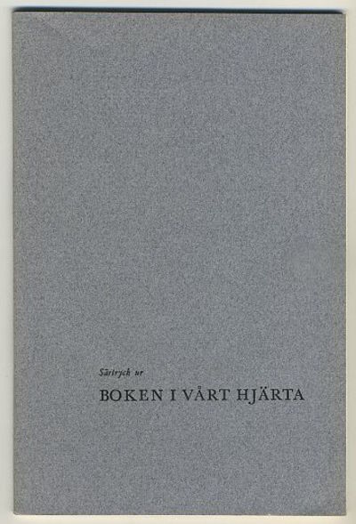 Tryck på siden. Särtryck ur Boken i vårt hjärta.