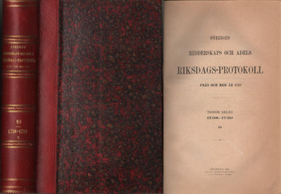 SVERIGES RIKES RIDDERSKAPS OCH ADELS…