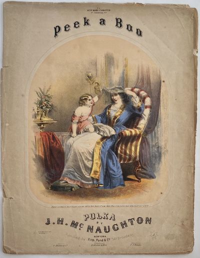 Peek-A-Boo! Polka; Cover title: To Miss Mary Christie of Caledonia, N.Y., Peek-a-Boo Polka