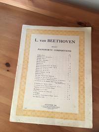 L. van Beethoven Select Pianoforte Compositions ? 32 Variations in C Minor by L. van Beethoven