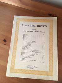 L. van Beethoven Select Pianoforte Compositions ? 32 Variations in C Minor by L. van Beethoven by L. van Beethoven