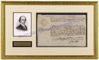 Declaration Of Independence Signer Thomas Heyward Jr Signs Early American Writ Of Attachment