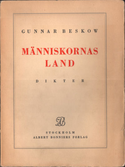 MÄNNISKORNAS LAND.