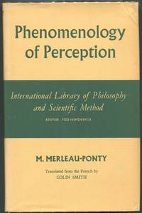 Phenomenology of Perception by M Merleau-Ponty - Hardcover - Later printing - 1976 - from Evening Star Books (SKU: 00008147)