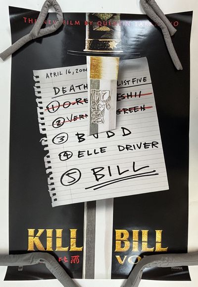 KILL BILL VOL.2" PROMOTIONAL MOVIE POSTER