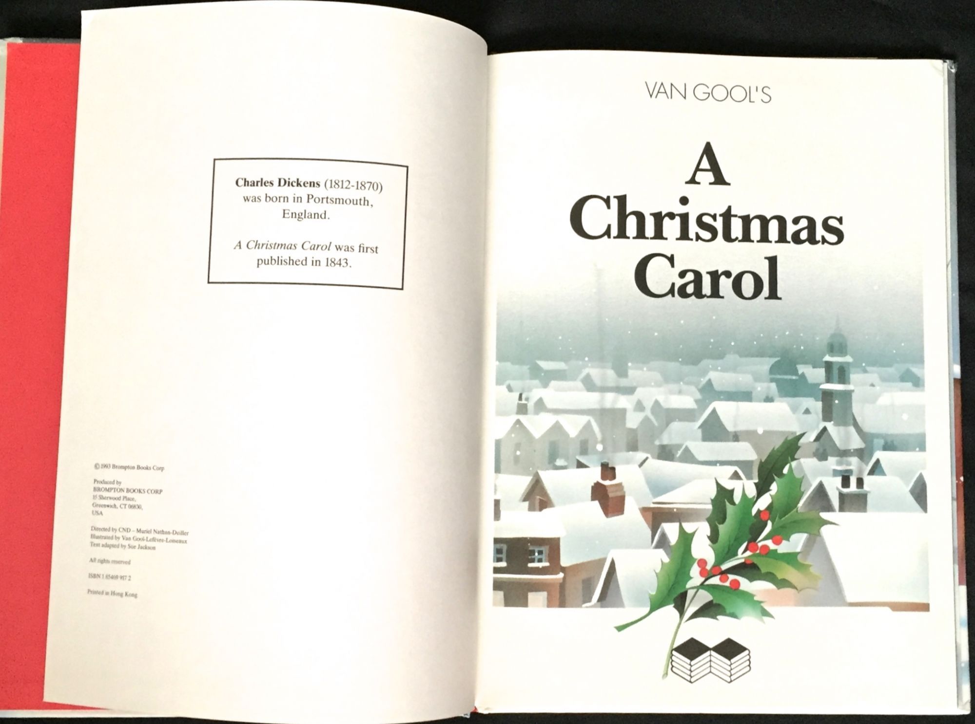 VAN GOOL'S / A CHRISTMAS CAROL by Dickens, Charles | Pictorial