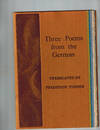 Three Poems from the German