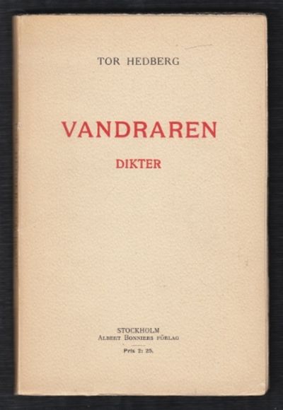 Vandraren och andra dikter.