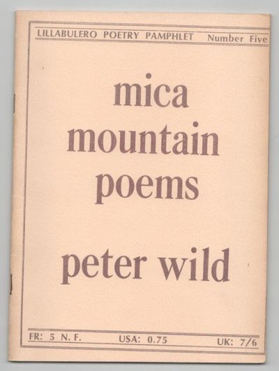 Mica Mountain Poems
