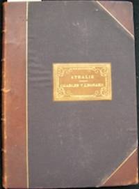 The Music to Racine's Athalie, with an English adaptation of the lyrics, by W. Barthlomew, Esq....