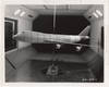 Archive of 46 original vernacular photographs of a model airliner in wind tunnel tests