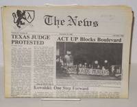 image of The News: vol. 3, #20, December 23, 1988; ACT UP Blocks Boulevard