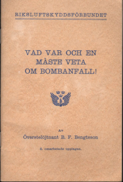 VAD VAR OCH EN MÅSTE VETA OM BOMBANFALL.