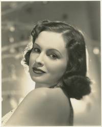 Original portrait photograph of Mary Brodel by photographer Ray Jones, circa 1938