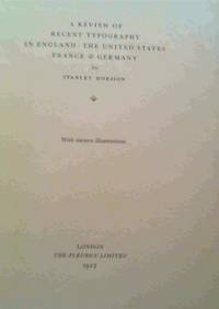 image of A Review of Recent Typography in England, The United States, France & Germany