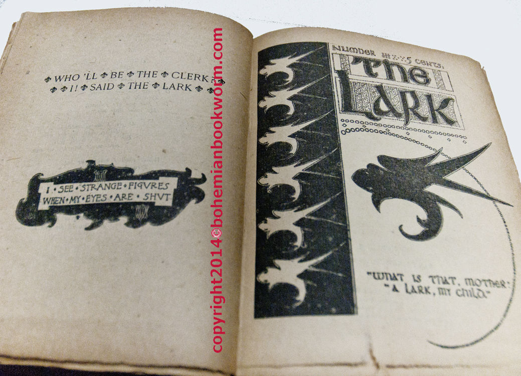 The Lark Books I and II and Epilark by Burgess, Gelett, et al