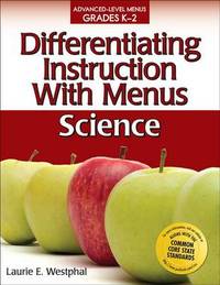 Differentiating Instruction with Menus: Science (Grades K-2)