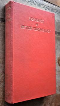 Handbook Of British Chronology by Sir F Maurice Powicke; E B Fryde (Eds) - Hardcover - 2nd Edition - 1961 - from Journobooks (SKU: 003433)
