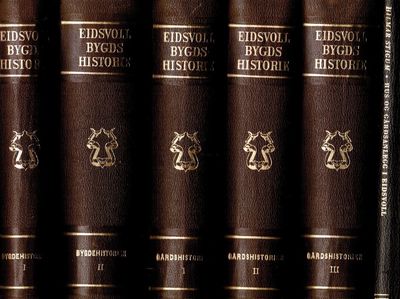 Bygdehistorien I - II + Gårdshistorien I - III +…