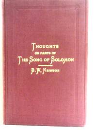 Thoughts on Parts of the Song of Solomon