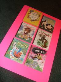 FIVE VOLUMES in a Slipcase / Box: Classic Characters of Little Golden Books (inc. Tawny Scrawny...