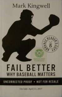 cover of Fail Better: Why Baseball Matters