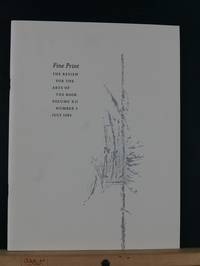 image of Fine Print: A Review for the Arts of the Book, July 1986; Vol 12, #3