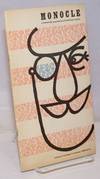 Monocle: a leisurely quarterly of political satire; Volume 3, Number 1, Summer 1959