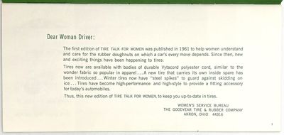 Tire Talk for Women; (photo 1)