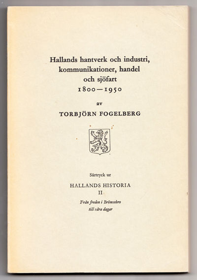 Hallands hantverk och industri, kommunikationer,…
