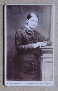 Carte De Visite Photograph. Portrait of a Young Woman.