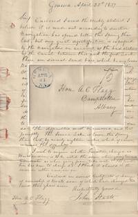 1837 – A letter from the first Collector of Tolls for the Erie Canal reporting its poor state of repair, navigational issues, and other significant problems