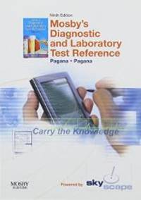 image of Mosby's Diagnostic and Laboratory Test Reference - CD-ROM PDA Software Powered by Skyscape, 9e