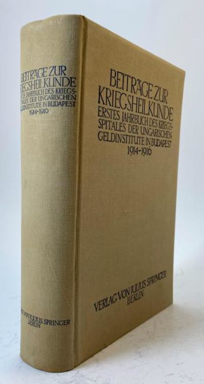 Erstes Jahrbuch des Kriegsspitals der…